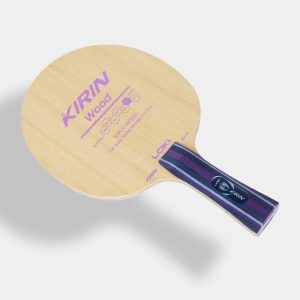 Loki Kirin K1-T pure 7-ply wood table tennis blade front face with flared handle