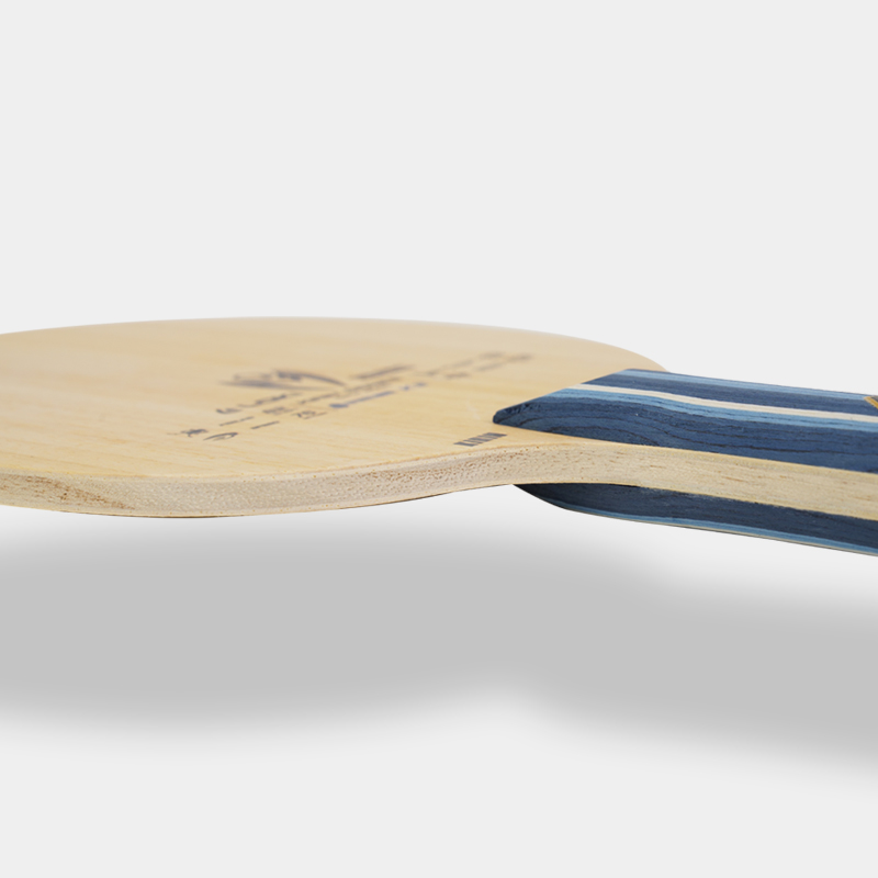 Loki Kirin K2 5-ply pure wood table tennis blade edge and ply profile