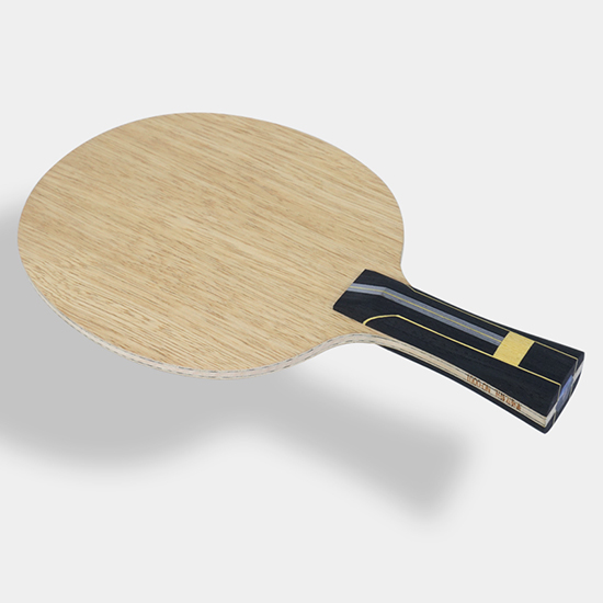 Loki Liang Jingkun ADC table tennis blade reverse side wood veneer and handle badge