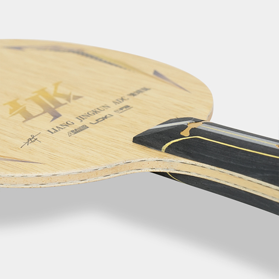 Loki Liang Jingkun ADC blade handle neck, wings, face branding, and composite edge plies