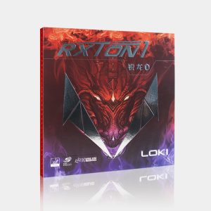 Loki Rxton 1 Max high-elasticity tacky table tennis rubber presentation packaging cover